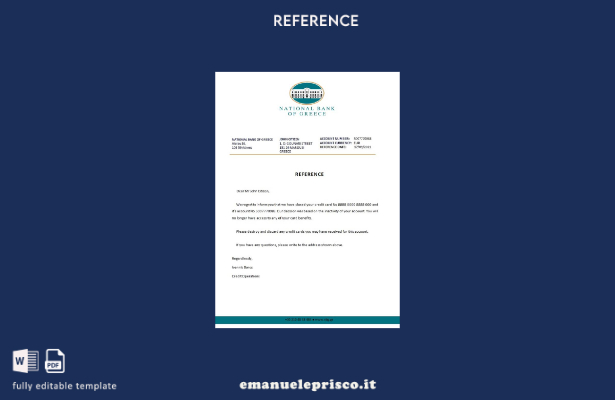 stile verificato Modello di riferimento per la chiusura della Banca nazionale gr